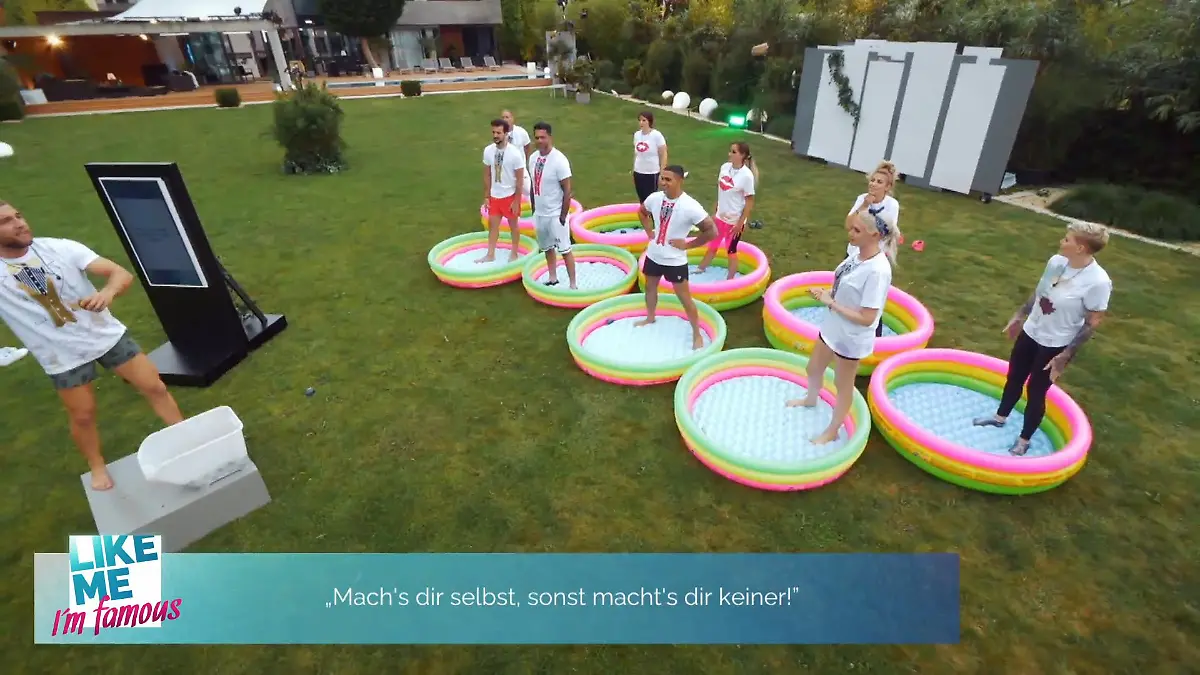 "Like Me - I'm Famous"-Promis müssen Zitate raten Erstes Spiel "Like Goals"