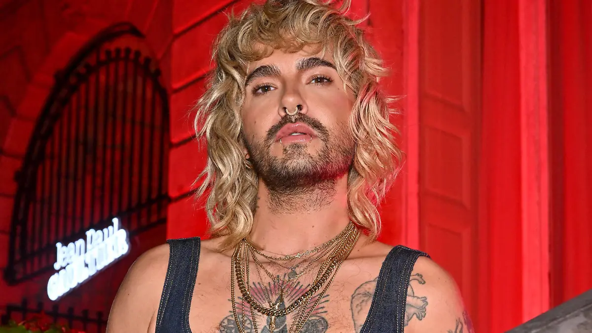 Bill Kaulitz attends the Jean Paul Gaultier Scandal Party during Paris Fashion Week in Paris, France on September 29, 2022. Photo by Julien Reynaud/APS-Medias/ABACAPRESS.COM