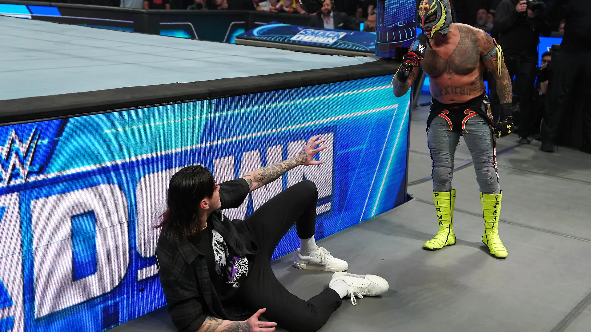Hall-of-Fame-Legende Rey Mysterio hat Ärger mit seinem Sohn Dominik