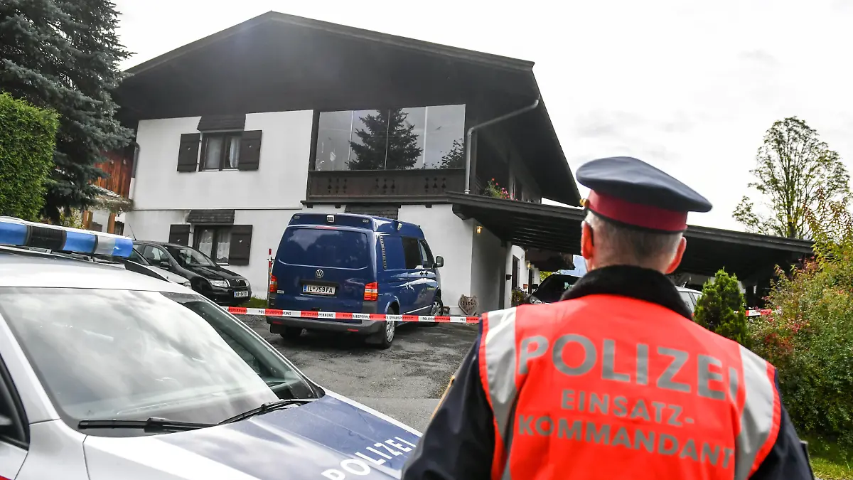 5 TOTE KITZBÜHEL - TÄTER GESTEHT %G 5 DEAD KITZBÜHEL OFFENDER CONFESSES G PUBLICATIONxNOTxINxAUT