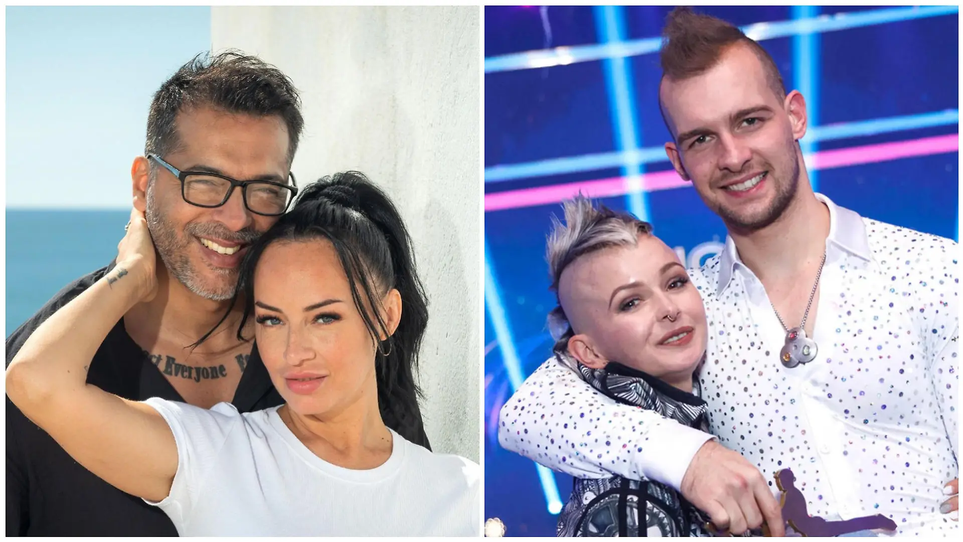 Führen eine offene Beziehung: Aurelio Savina und Lala sowie Eric und Edith Stehfest