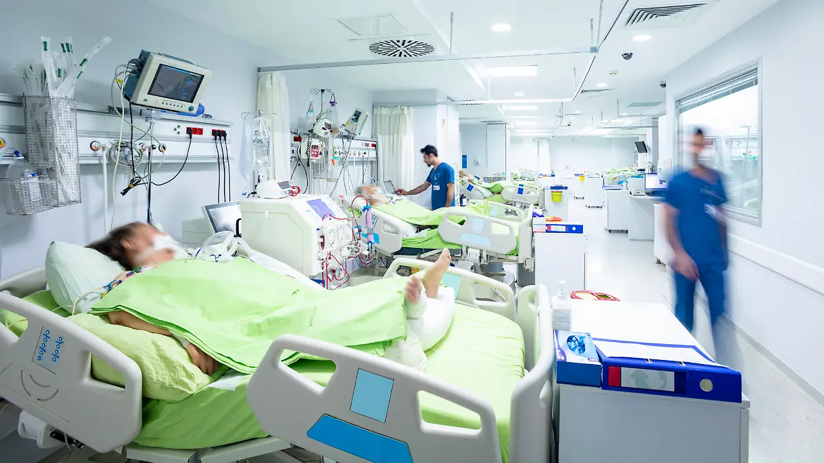 Covid-19-Patienten auf der Intensivstation
