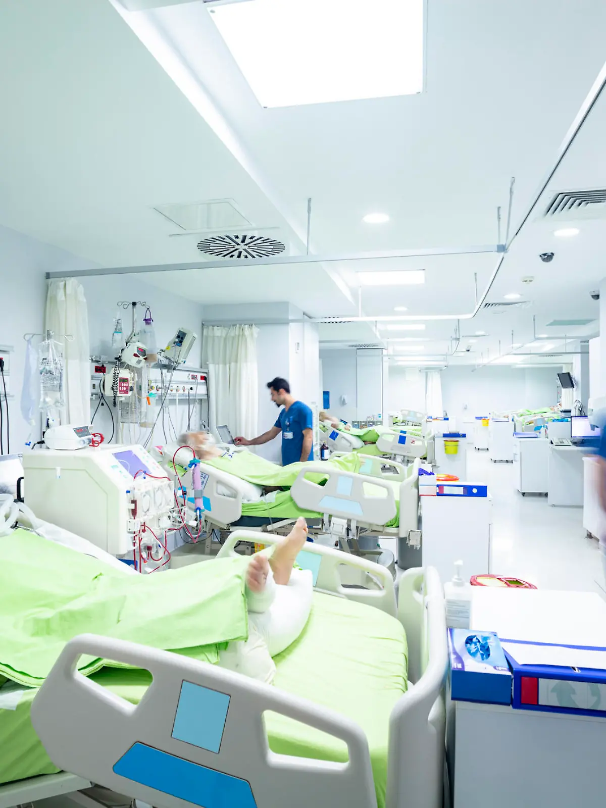 Covid-19-Patienten auf der Intensivstation