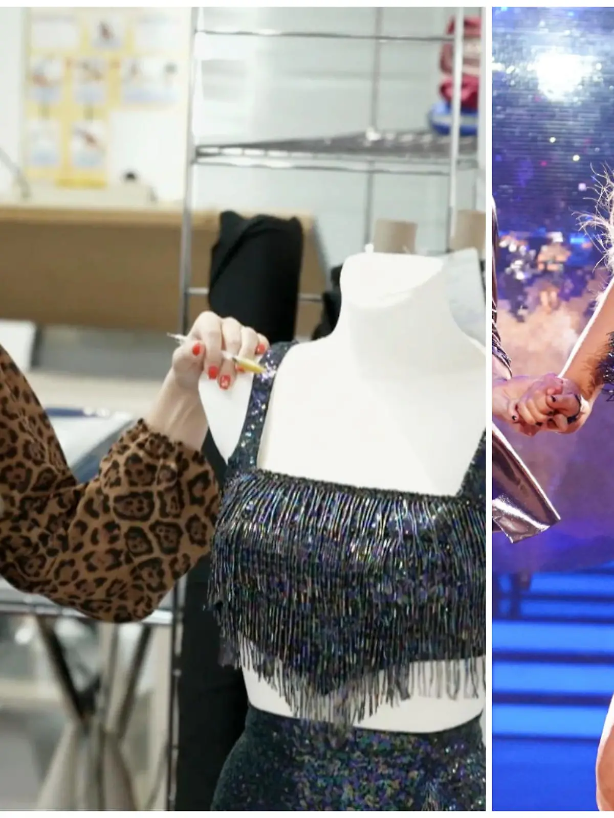 Catharina Convents nimmt uns mit ins Atelier: So ist Sarah Mangiones Outfit entstanden