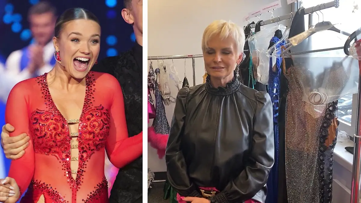 In der aktuellen Staffel gibt es - wie zum Beispiel bei Julia Beautx - sehr viele sexy Kleider, erklärt Kostümchefin Katia Convents