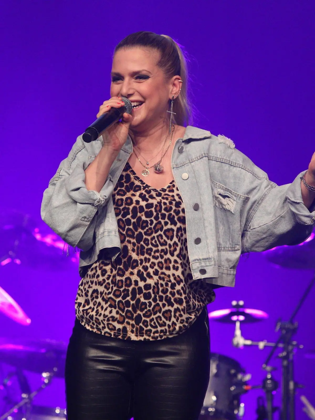  08.03.2020, Sofiensäle Wien, WeAre - Starke Stimmen - Starke Frauen, Radio Wien Frauenkonzert am internationalen Frauentag im Bild: Jeanette Biedermann, -live a d Bühne, WeAre - Starke Stimmen - Starke Frauen *** 08 03 2020, Sofiensäle Wien, WeAre Starke Stimmen Starke Frauen, Radio Wien Womens concert on International Womens Day in the picture Jeanette Biedermann, live a d stage, WeAre Starke Stimmen Starke Frauen