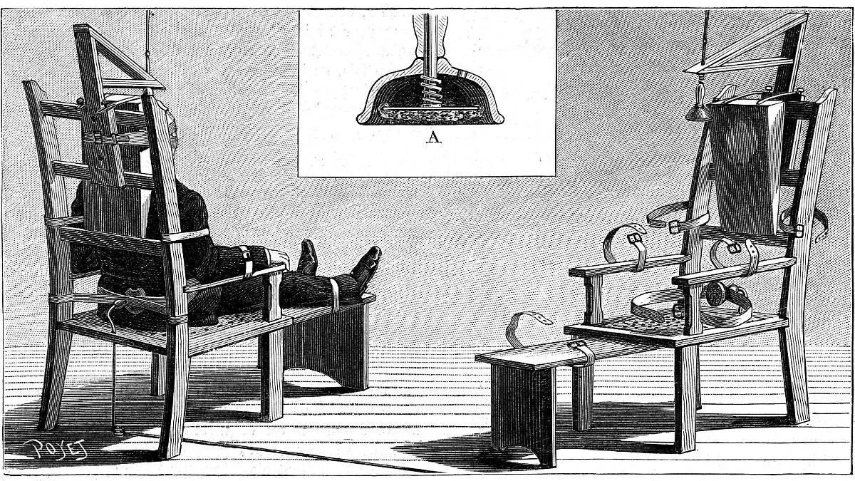 Das Symbol der Todesstrafe: Kemmler war 1890 der erste Mann, der durch den elektrischen Stuhl starb.