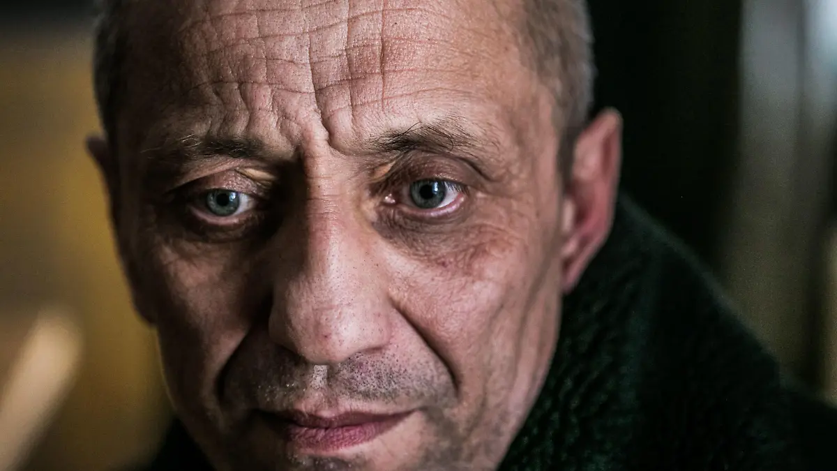 A picture taken on December 13, 2017 shows serial killer Mikhail Popkov in Irkutsk. - A Siberian policeman who raped and killed women after offering them late-night rides was found guilty of dozens more murders on December 10, 2018, making him Russia's most prolific serial killer of recent times. A court in the city of Irkutsk found Mikhail Popkov guilty of 56 murders between 1992 and 2007, sentencing him to a second life term. He was already in prison after being convicted of killing 22 women in 2015. (Photo by Anton Klimov / AFP) (Photo credit should read ANTON KLIMOV/AFP via Getty Images)