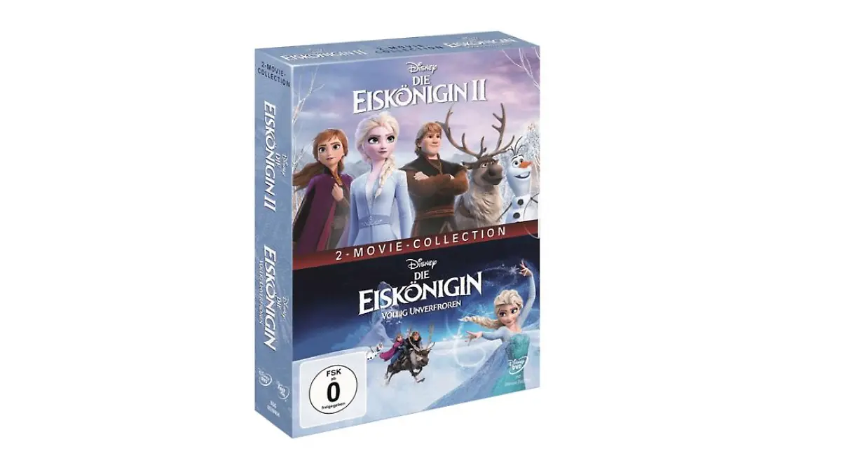 Die Eiskönigin 1 und 2 auf DVD.