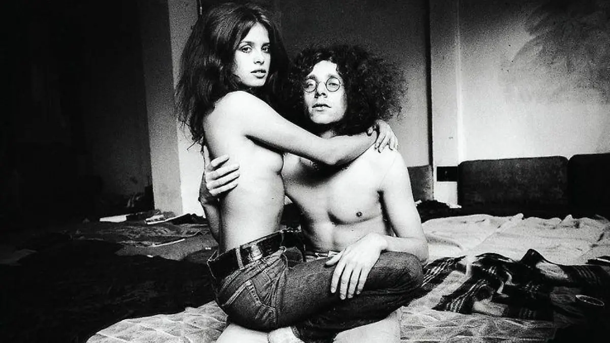 Uschi Obermaier und Rainer Langhans in den wilden 60ern