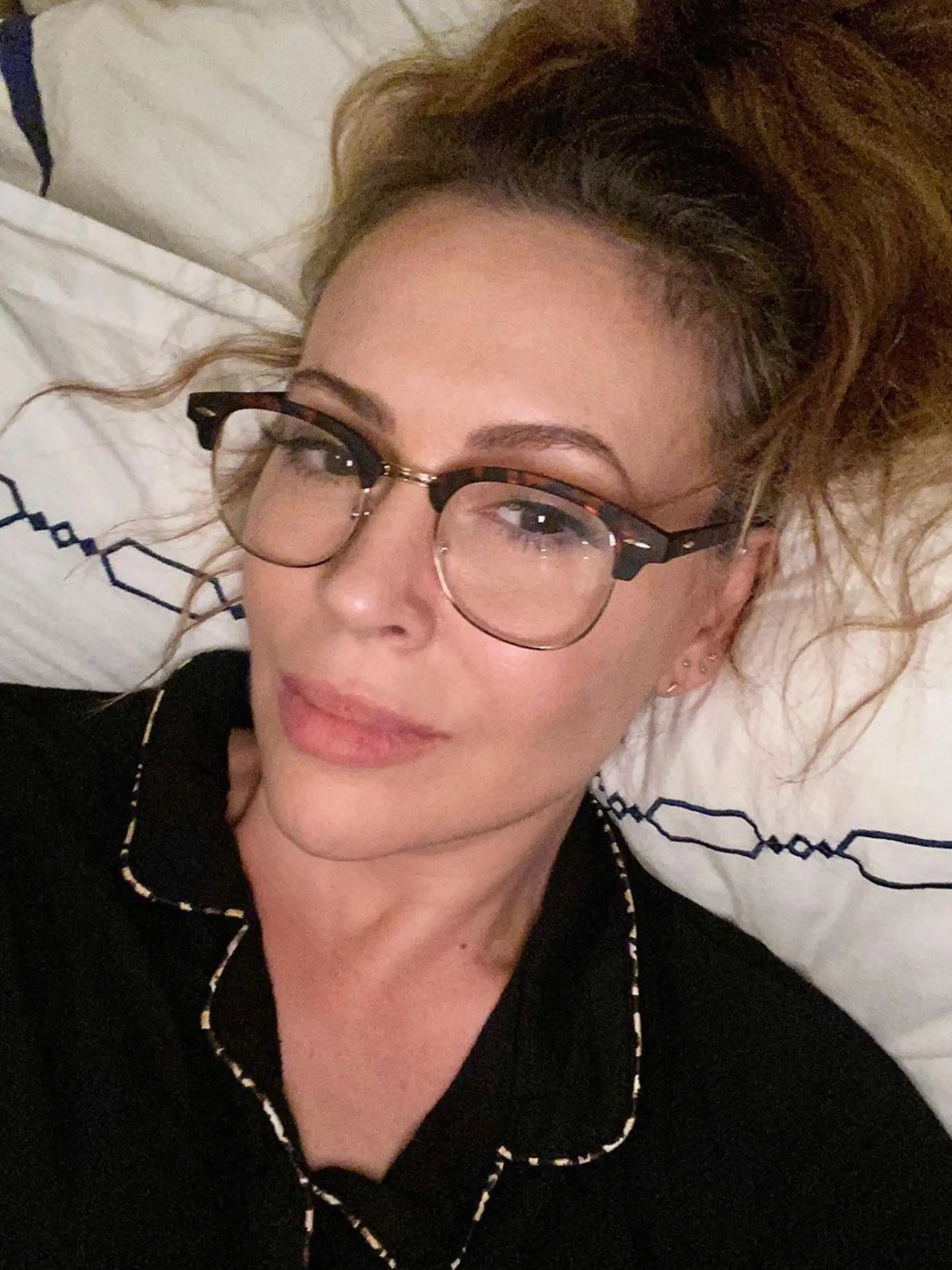 "Charmed"-Star Alyssa Milano hatte eine schwere Corona-Infektion.
