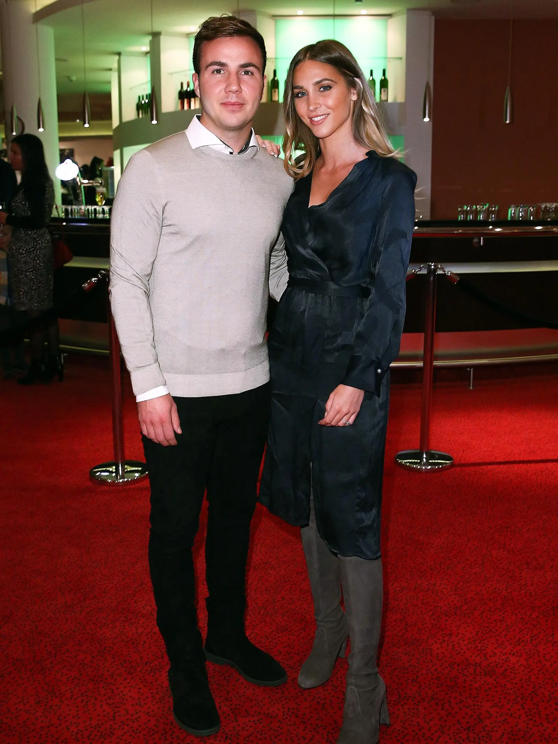 Mario Götze und Ann-Kathrin Brömmel