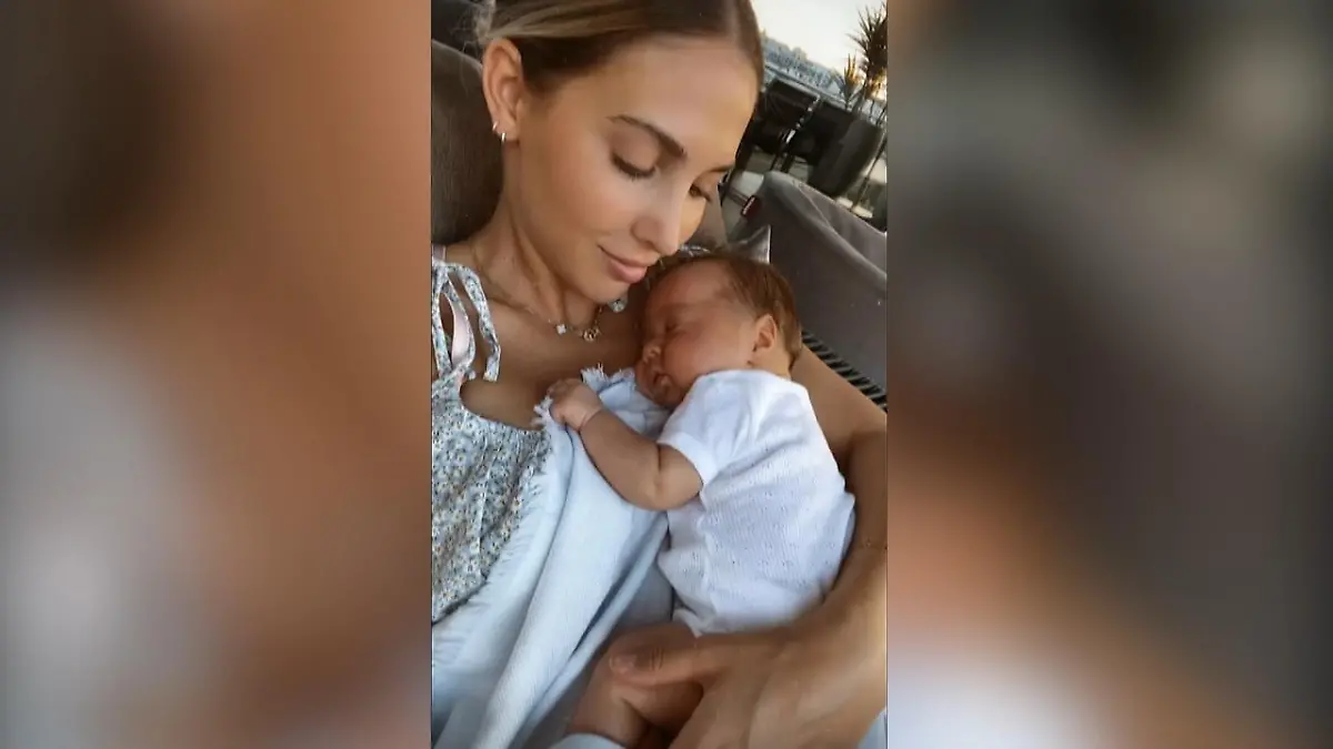 Ann-Kathrin Götze: Not-Kaiserschnitt bei Baby Rome "Er hatte Probleme in meinem Bauch"
