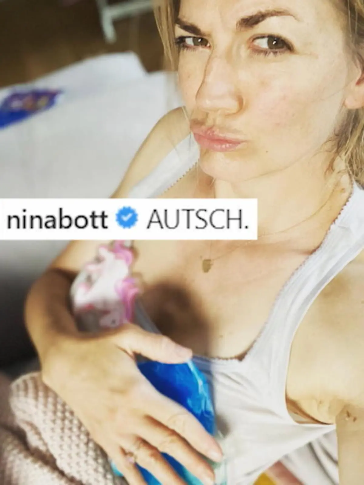 Bild zu: "Nina Bott hat abgestillt"