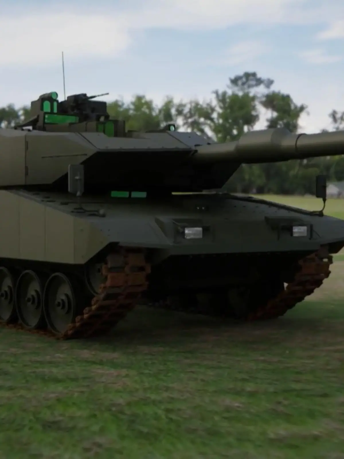 Bild zu: "Das kann der Kampfpanzer "Leopard 2""