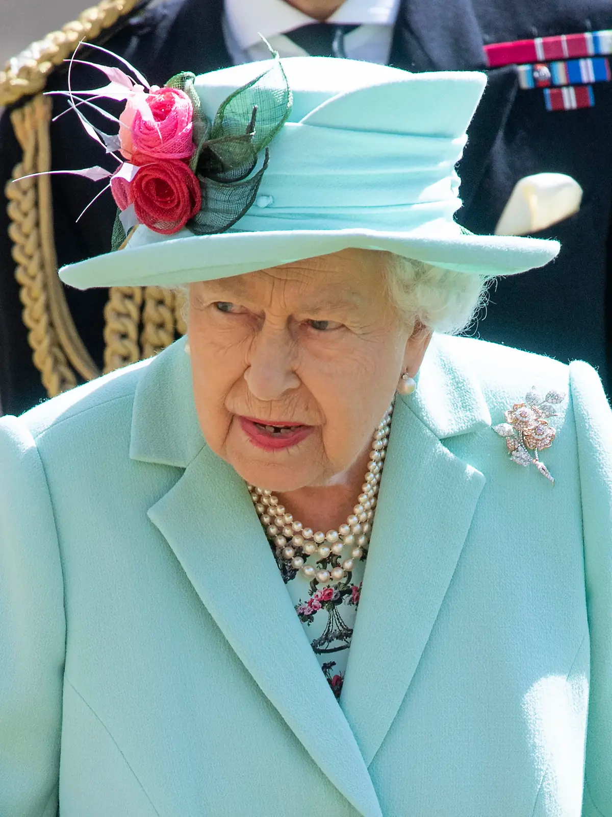 Captain Sir Thomas Moore receives knighthood from HRH Queen Elizabeth II at Windsor Castle. The 100 year old veteran led a fundraising effort that encouraged the public to donate tens of millions of pounds to NHS charities during the coronavirus lockdown.

Pictured: Queen Elizabeth II
Ref: SPL5177519 170720 NON-EXCLUSIVE
Picture by: POOL / SplashNews.com

Splash News and Pictures
USA: +1 310-525-5808
London: +44 (0)20 8126 1009
Berlin: +49 175 3764 166
photodesk@splashnews.com

World Rights, 

