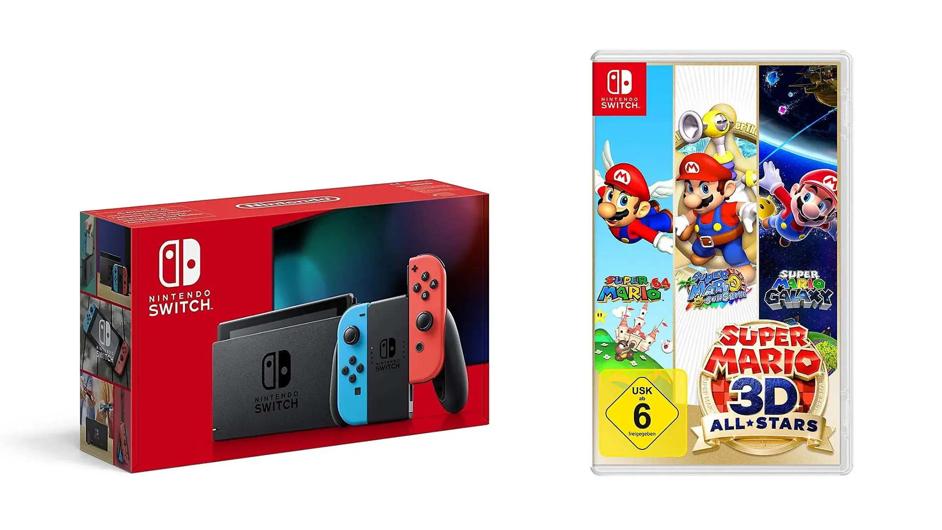 Nintendo Switch mit "Super Mario 3D All-Stars"