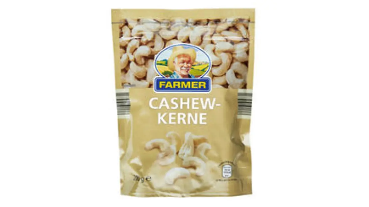 Rückruf Cashew-Kerne