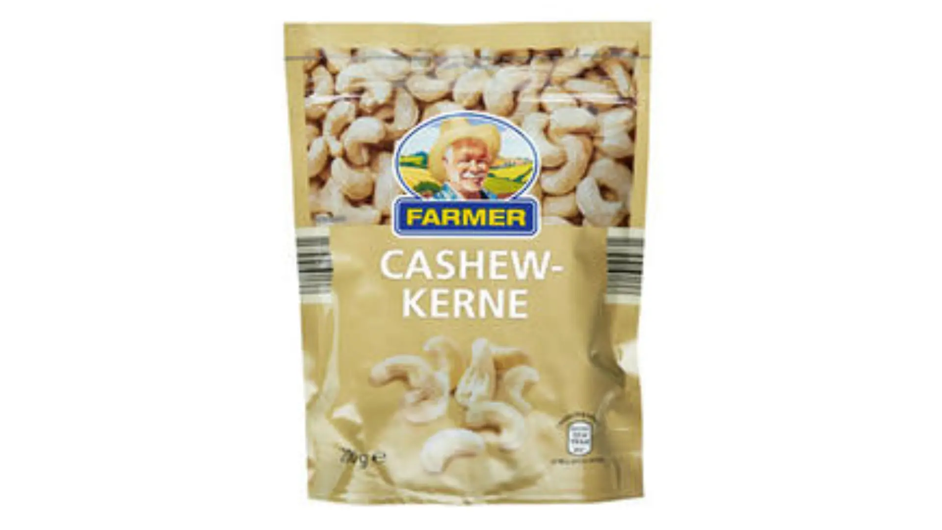 Rückruf Cashew-Kerne