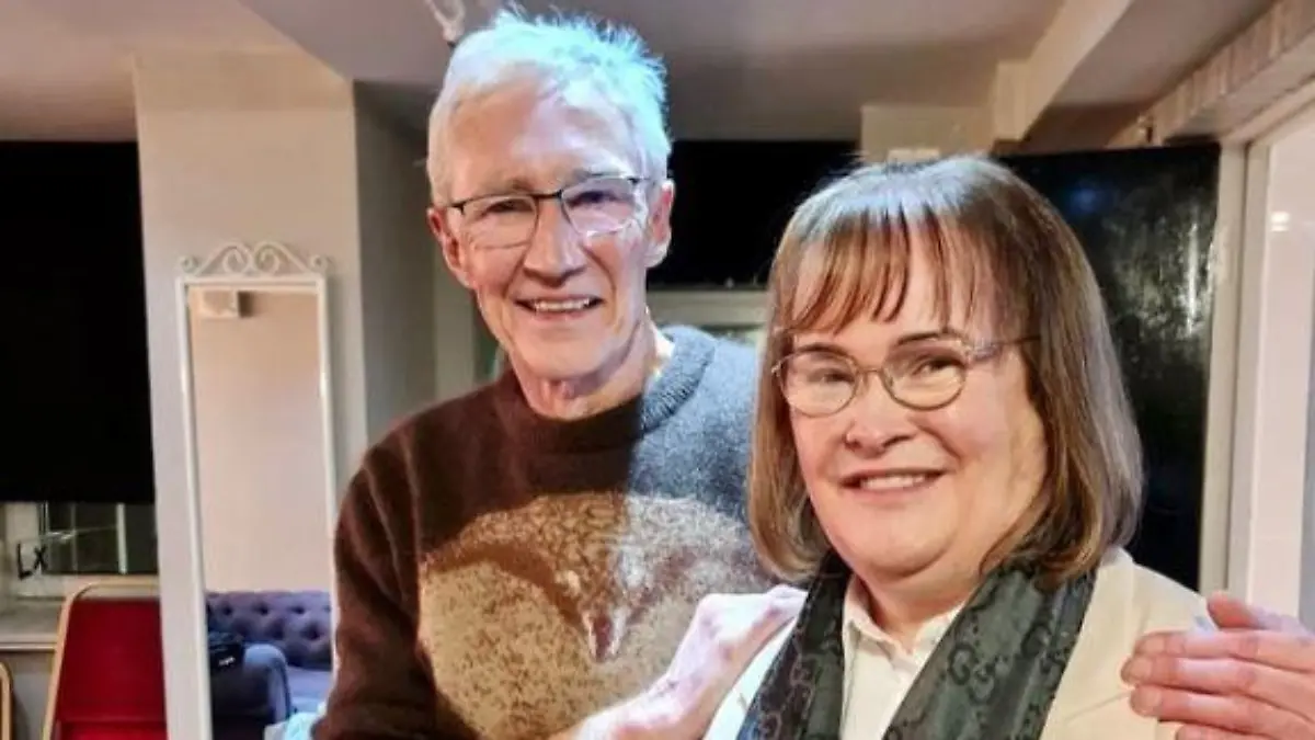 Paul O'Grady und Susan Boyle
