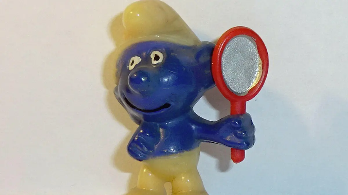 Eitelkeitsschlumpf Sammelfigur