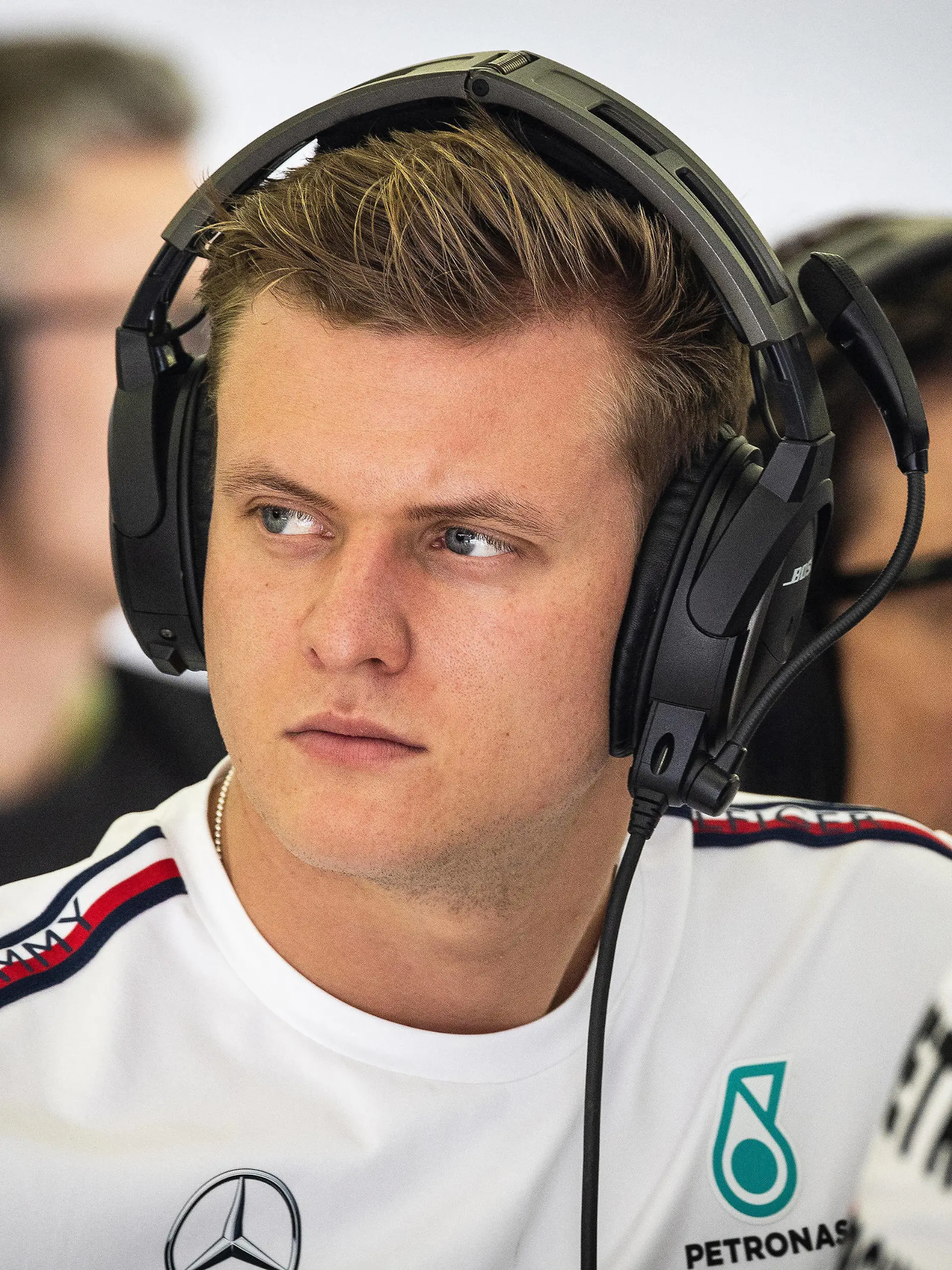 Mick Schumacher Ger, Mercedes-AMG PETRONAS Formula One Team 47, Toto Wolff Mercedes-AMG PETRONAS Formula One Team, Teamchef von links BHR, Formel 1, Bahrain International, Bahrain 04.03.23 BHR, Formel 1, Bahrain International Circuit, 04.03.23 Sakhir *** Mick Schumacher Ger, Mercedes AMG PETRONAS Formula One Team 47 , Toto Wolff Mercedes AMG PETRONAS Formula One Team, Team Principal from left BHR, Formula 1, Bahrain International, Bahrain 04 03 23 BHR, Formula 1, Bahrain International Circuit, 04 03 23 Sakhir Copyright: xFoto:xEIBNER/ThomasxFuesslerx EP_tfr