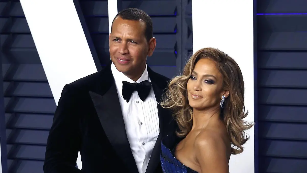 Alex Rodriguez mit Lebenspartnerin Jennifer Lopez bei der Vanity Fair Oscar Party 2019 anlässlich der 91. Oscar-Verleihung im Wallis Annenberg Center for the Performing Arts. Beverly Hills, 24.02.2019 *** Alex Rodriguez with his partner Jennifer Lopez at the Vanity Fair Oscar Party 2019 on the occasion of the 91 Oscar Award Ceremony in the Wallis Annenberg Center for the Performing Arts Beverly Hills 24 02 2019 Foto:xD.xBedrosianx/xFuturexImage  