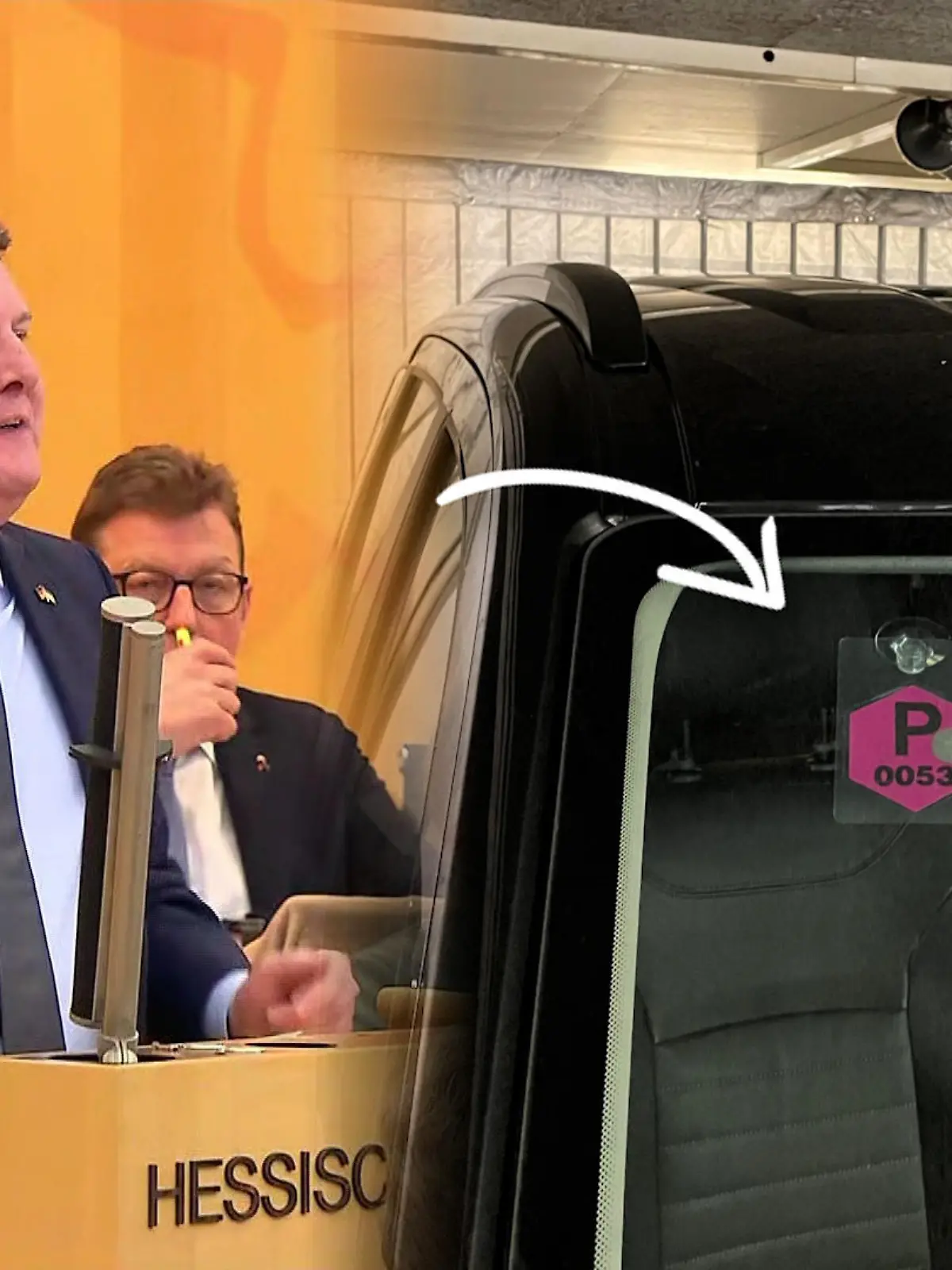 Landtagsabgeordneter Marius Weiß (SPD) steht im Verdacht, seiner Frau einen Parkausweis für die Tiefgarage des Wiesbadener Landtags kopiert zu haben.