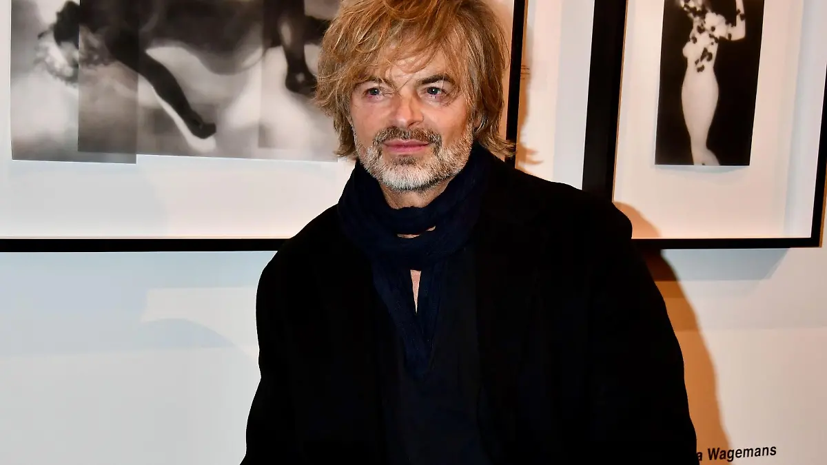 DJ Nicolino Hermano, Opening (Eroeffnung) Pop-up Photo Exhibition Die nackte Wahrheit, Mick Jagger & mehr, Kahmann Krollmann Collection Hohenzollerndamm, Berlin, DEU, 03.03.2023 