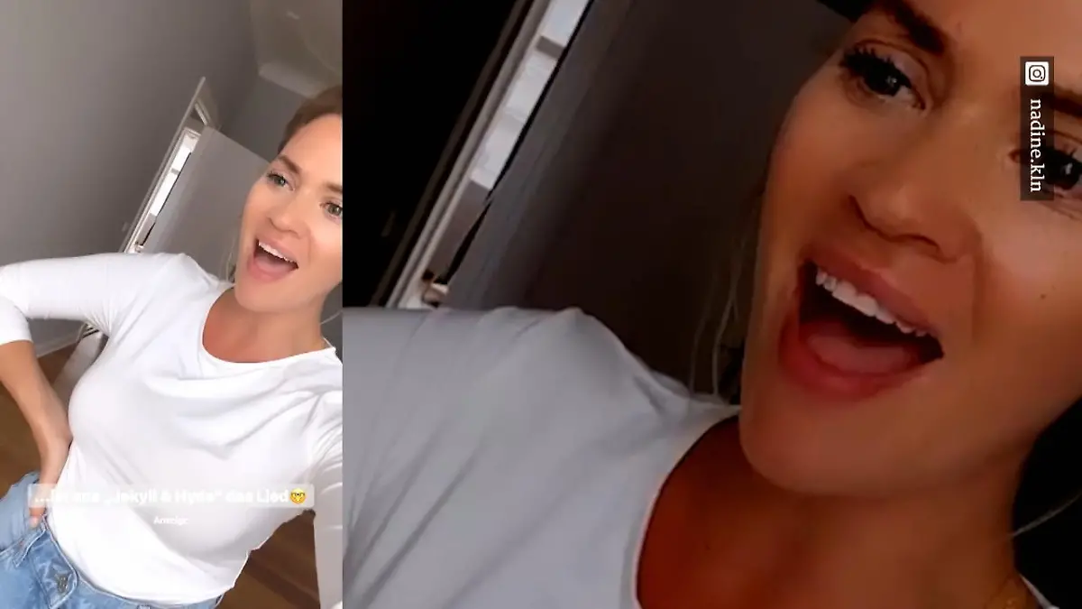 Ex-Bachelorette Nadine Klein singt Abschiedslied für die Nachbarn