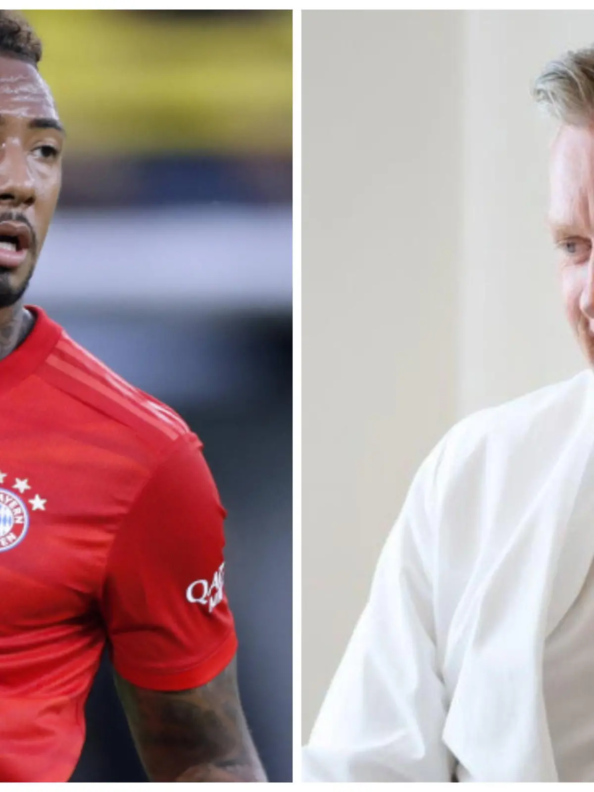 Im Streit: Jérôme Boateng und Schönheitschirurg Dr. med. Ludger Meyer