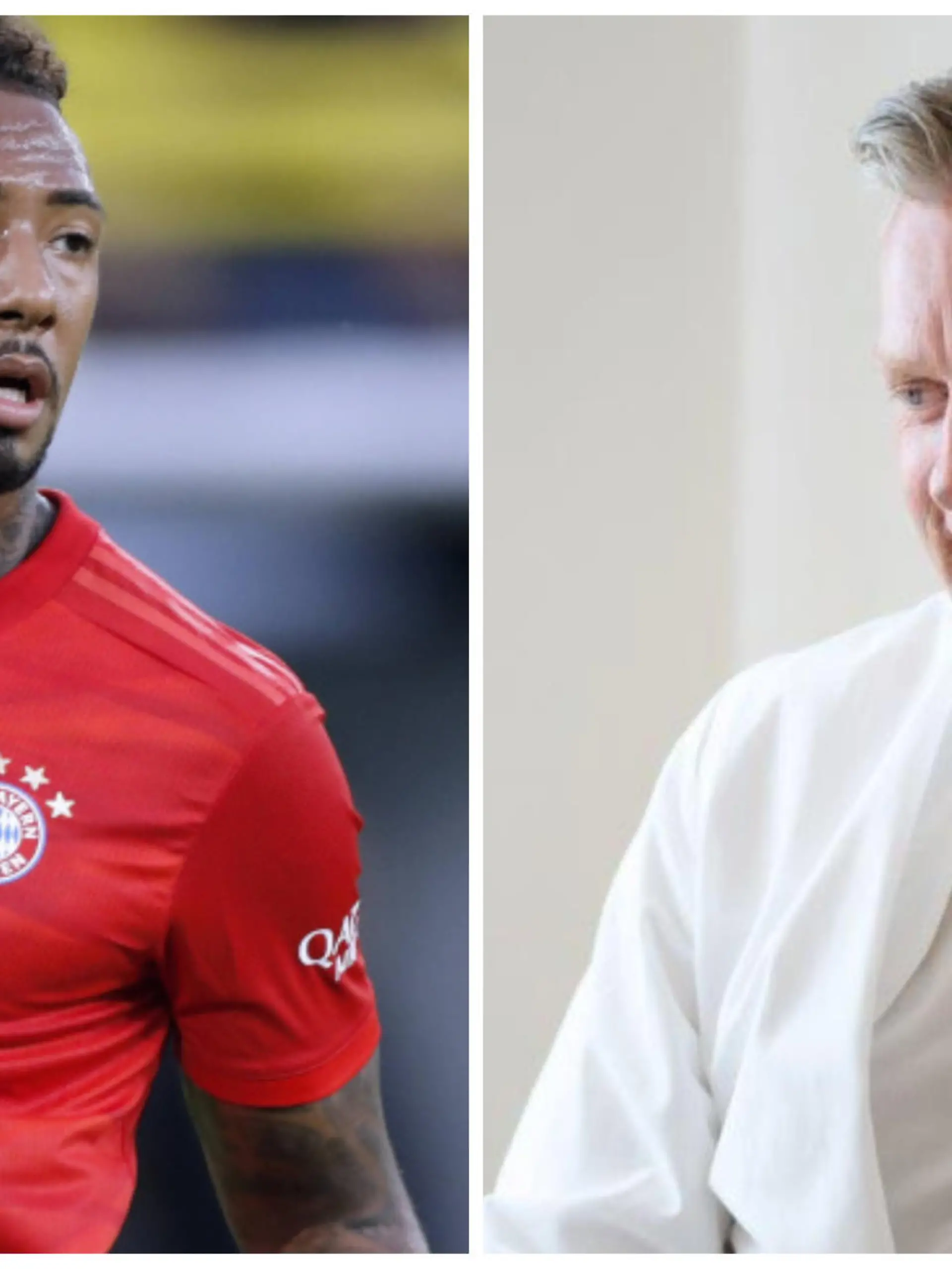 Im Streit: Jérôme Boateng und Schönheitschirurg Dr. med. Ludger Meyer