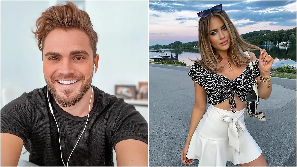 Johannes Haller und Jessica Paszka wurden verliebt in einem Spa in Düsseldorf gesichtet.