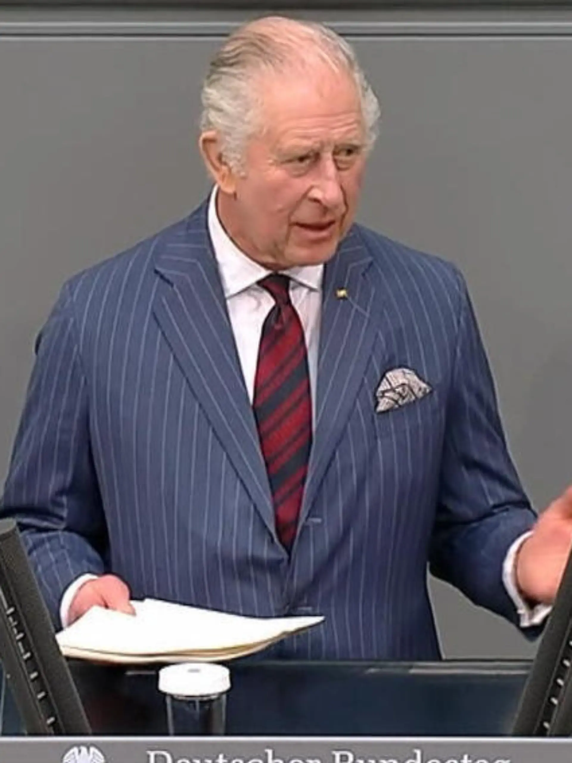 König Charles hält Rede im Bundestag