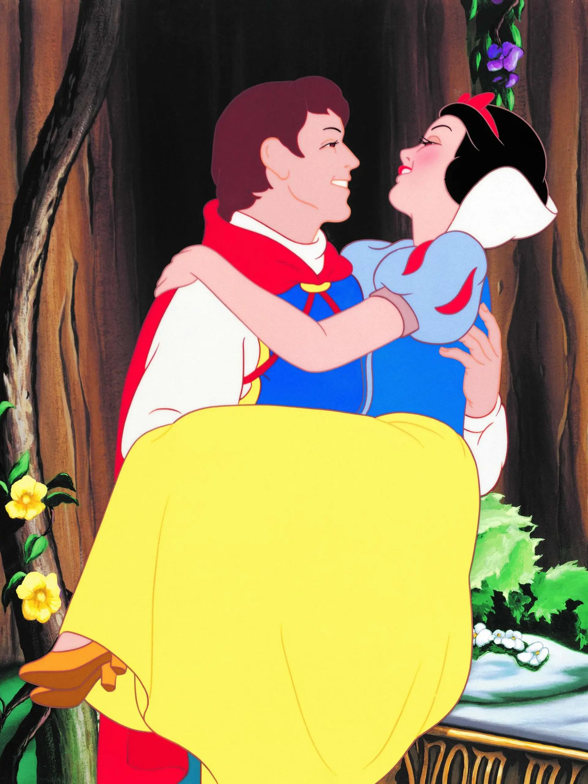 Schneewittchen und der Prinz. Kinostart:Feb.1950 und April 1992
