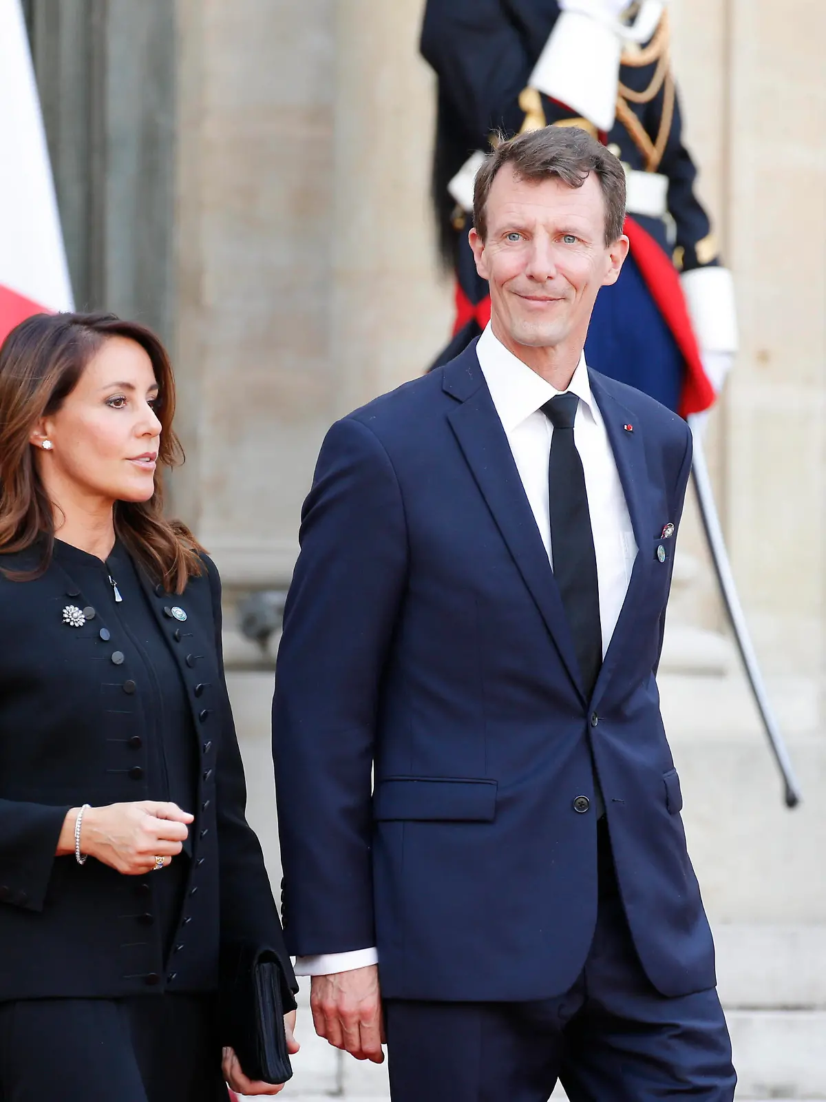  La Princesse Marie et le Prince Joachim du Danemark NEWS : Chefs d Etats et de gouvernements etrangers recus a l Elysee - Paris - 30/09/2019 StephenCaillet/Panoramic PUBLICATIONxNOTxINxFRAxITAxBEL