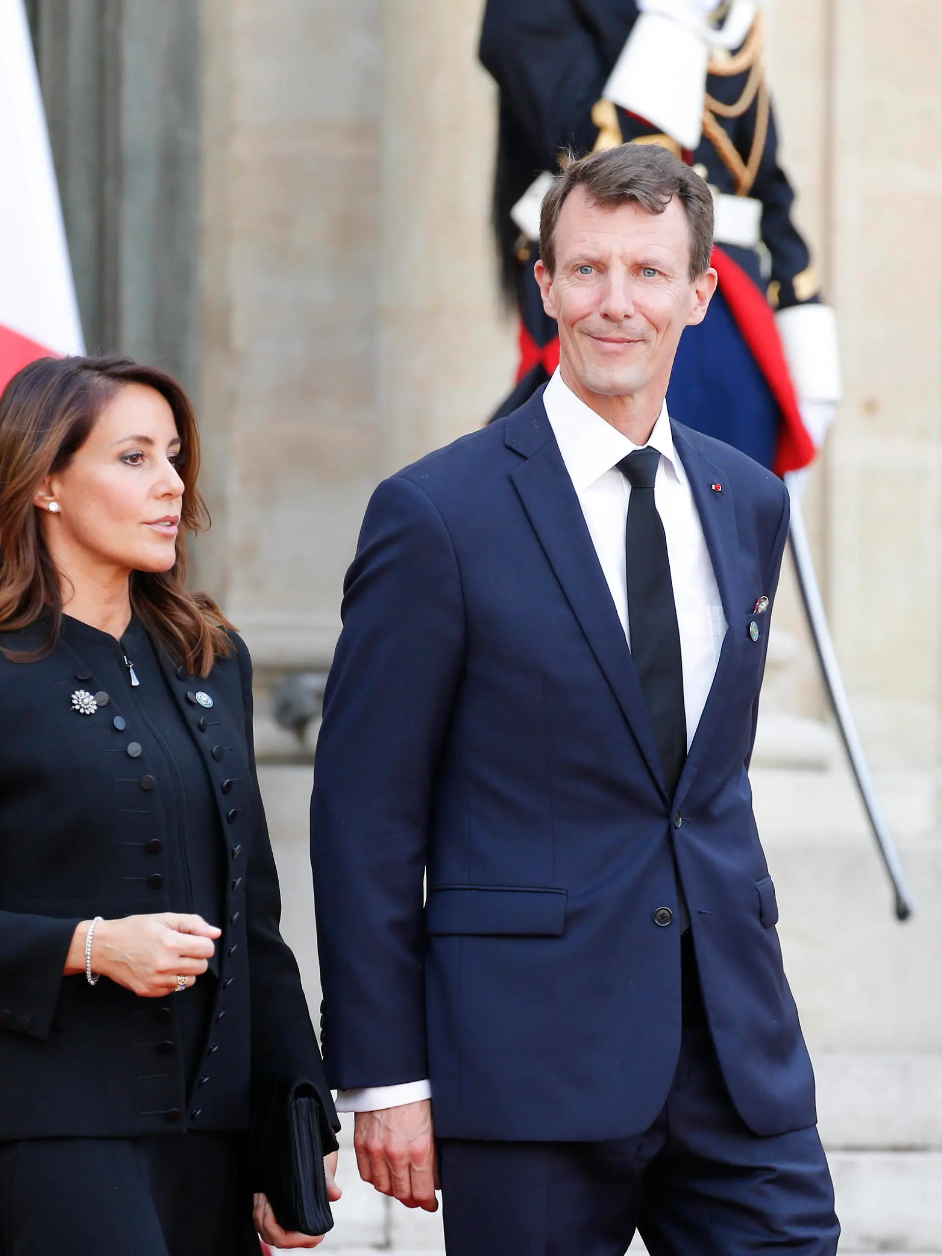  La Princesse Marie et le Prince Joachim du Danemark NEWS : Chefs d Etats et de gouvernements etrangers recus a l Elysee - Paris - 30/09/2019 StephenCaillet/Panoramic PUBLICATIONxNOTxINxFRAxITAxBEL