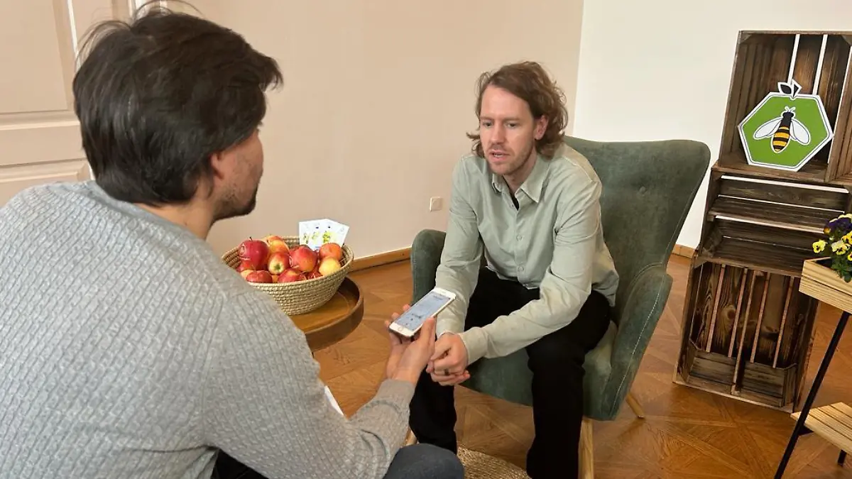 RTL-Reporter Martin Armbruster traf Sebastian Vettel in Wien.