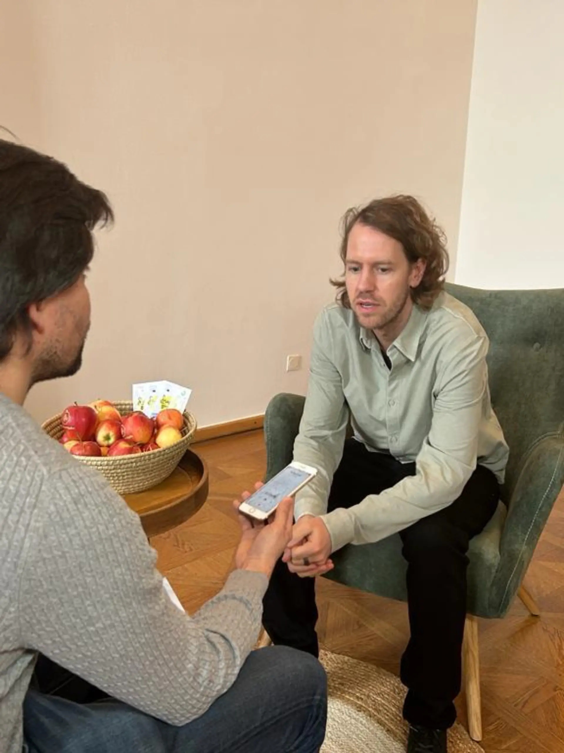 RTL-Reporter Martin Armbruster traf Sebastian Vettel in Wien.