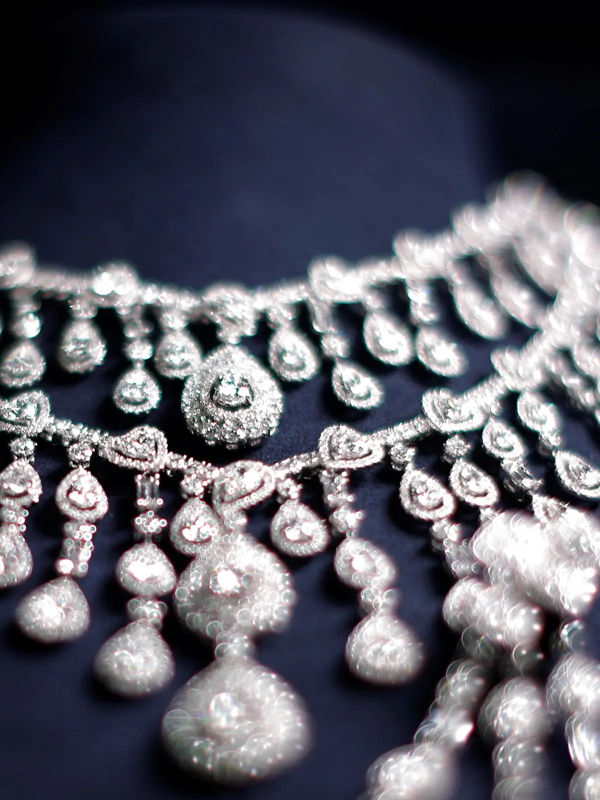 The jewelry with diamonds gifted to Bolsonaro and former first lady Michelle Bolsonaro by the Saudi government which was seized by customs officials, is seen at Sao Paulo-Guarulhos International Airport, in Guarulhos, Brazil, March 14, 2023. REUTERS/Amanda Perobelli