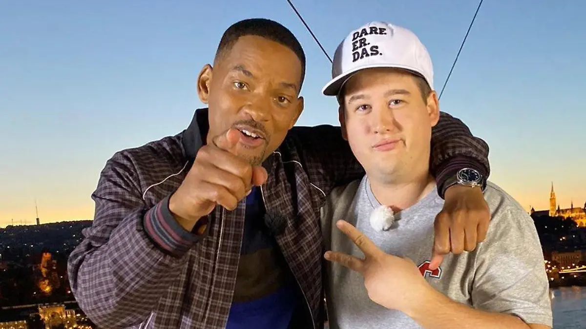 Will Smith und Chris Tall beim gemeinsamen Interview.