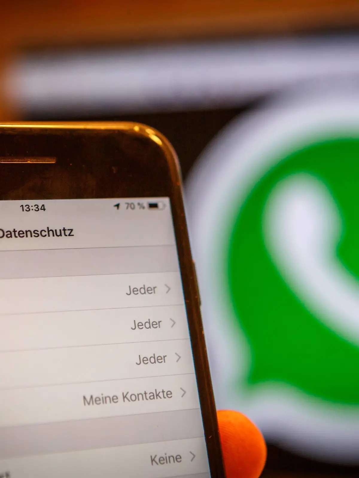  Symbolfoto WhatsApp - Datenschutz *** Symbolfoto WhatsApp Privacy Policy
