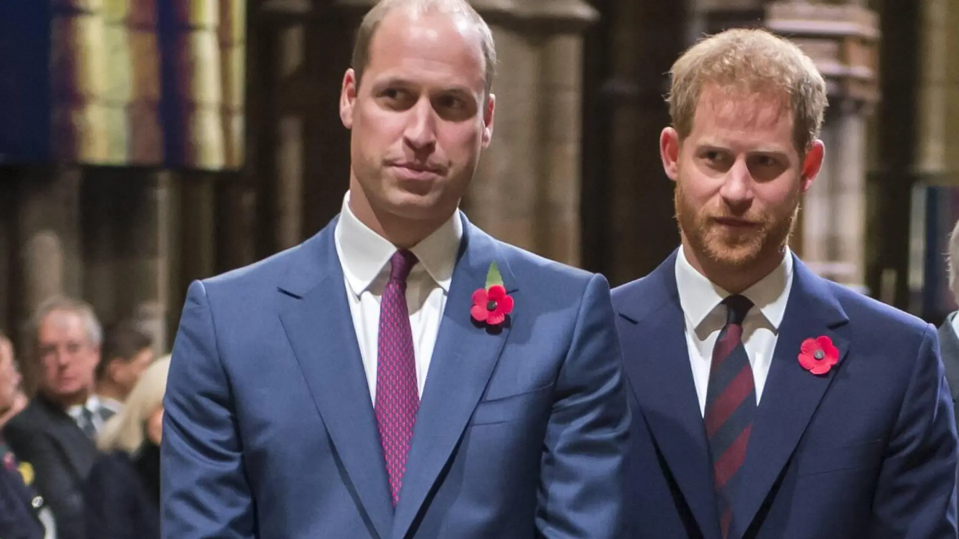 Commémorations du 11 novembre : l armistice célébré à l Abbaye de Westminster. PAP11182049 The Queen, accompanied by members of the Royal Family, attend a service at Westminster Abbey for the centenary of the Armistice. Here, Prince William, Duke of Cambridge, Catherine, Duchess of Cambridge, Prince Harry, Duke of Sussex, Meghan, Duchess of Sussex11 November 2018. HThe Queen, accompanied by members of the Royal Family, attend a service at Westminster Abbey for the centenary of the Armistice. Here, Prince William, Duke of Cambridge, Catherine, Duchess of Cambridge, Prince Harry, Duke of Sussex, Meghan, Duchess of Sussex No UK Sales Until 28 Days After Create Date 232267 2018-11-11 Londres Royaume Uni Prince Harry de Galles (Angleterre); Prince William Duc de Cambridge (Angleterre); Duchesse Catherine Kate de Cambridge Middleton (An PUBLICATIONxINxGERxAUTxONLY Copyright: xPapixsx/xStarfacex STAR_232267_012  