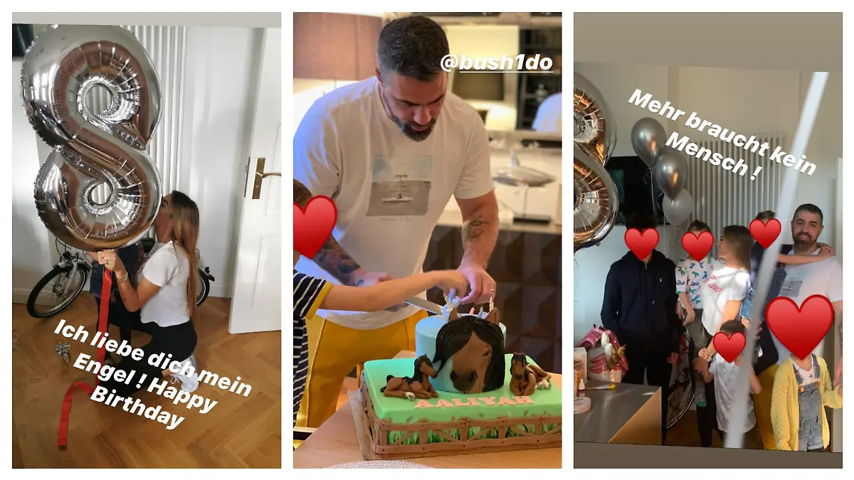 Bushido feiert den Geburtstag seiner 8-jährigen Tochter.