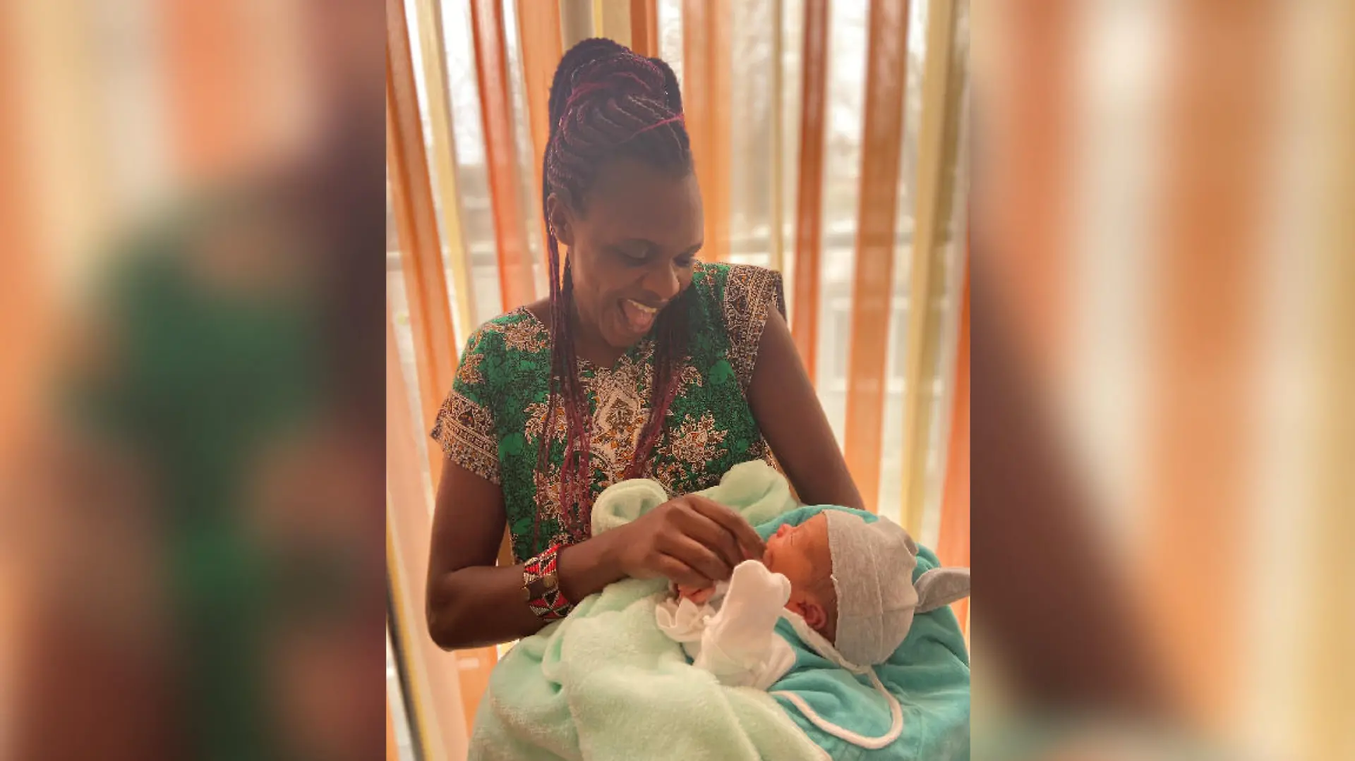 Ruth Wambui Piller und ihr kleiner Sohn Samuel