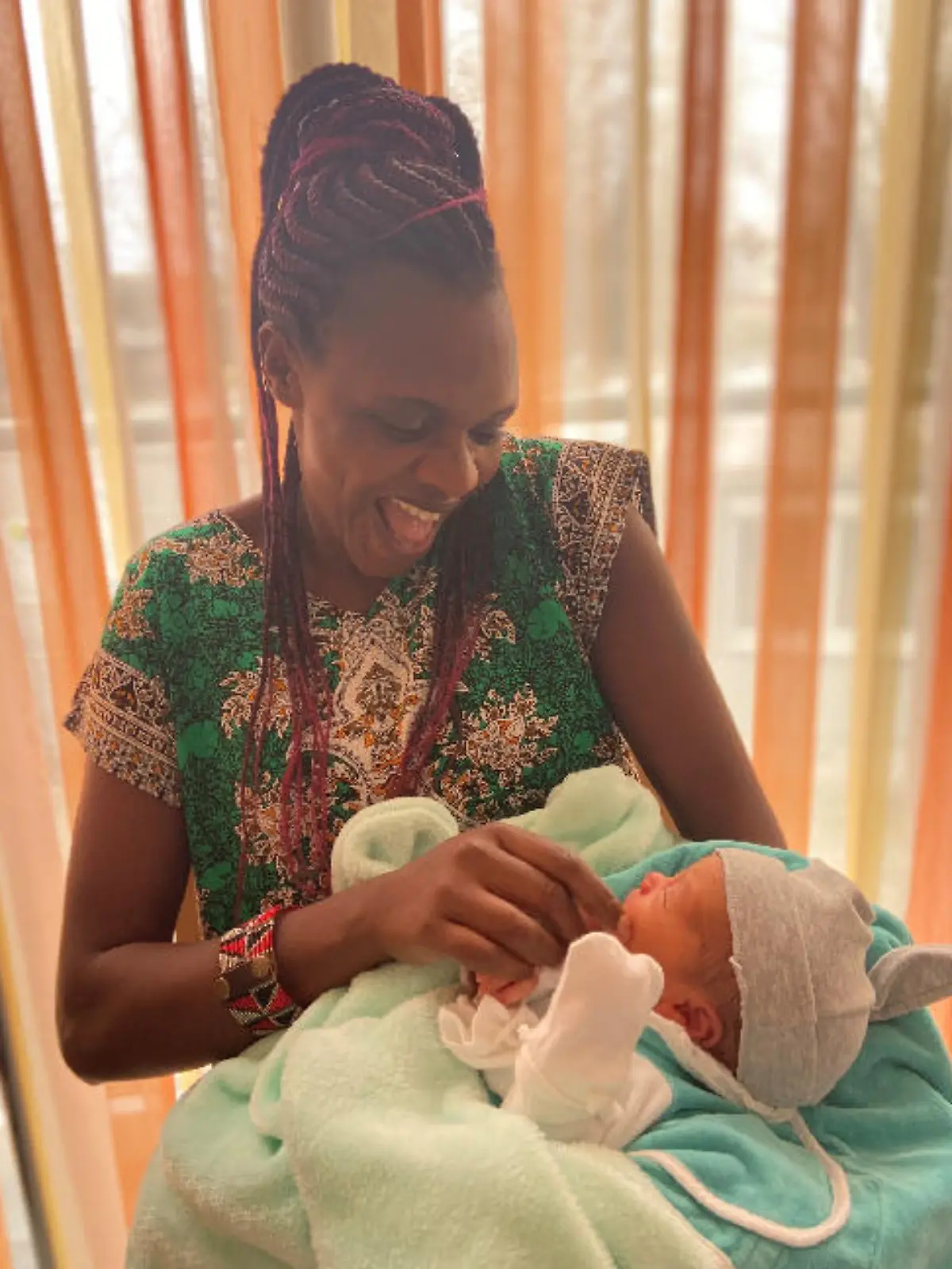 Ruth Wambui Piller und ihr kleiner Sohn Samuel