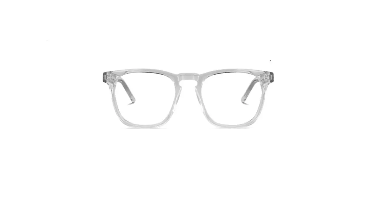 Transparente Brille