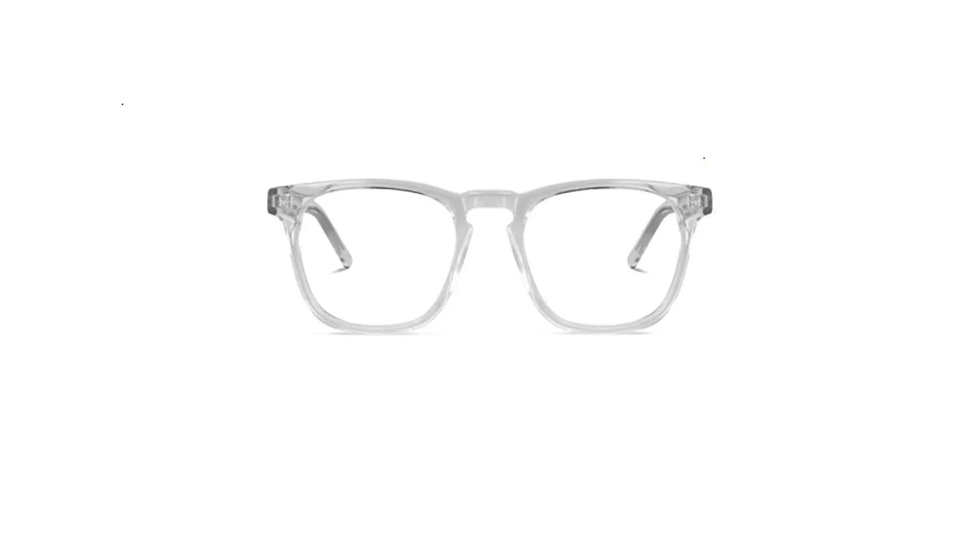 Transparente Brille