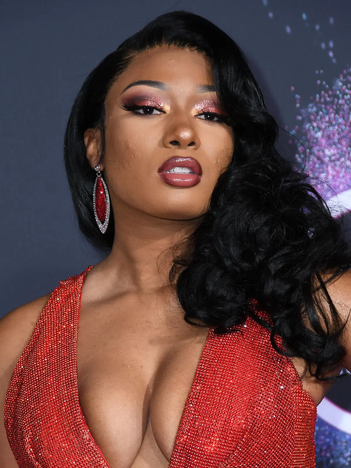  24 November 2019 - Los Angeles, California - Megan Thee Stallion. 2019 American Music Awards - Arrivals held at Microsoft Theater. Photo Credit: Birdie Thompson/AdMedia 247961 2019-11-24 California Los Angeles Etats-Unis PUBLICATIONxINxGERxAUTxONLY Copyright: xAdMediax STAR_247961_365