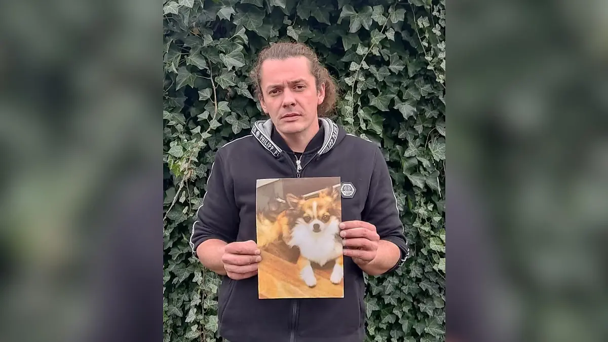 Hermann Gerken sucht seit Wochen seinen verschwundenen Hund.